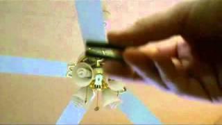 How to Balance a Wobbling Ceiling Fan by Kung Fu Maintenance