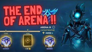 End of arena ! Finally Reached 25k || I played 700+ AI Matches For this || Shadow Fight 4 Arena