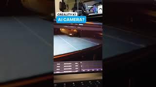 Creality K1: Does the AI Camera work? #crealityk1 #creality #bambulab #creality3d #aicamera