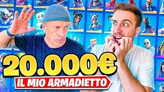 Papà scopre QUANTO HO SPESO su Fortnite DOPO 4 ANNI! *+20.000€* Fortnite ITA!