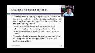 Session 9:  Introduction to Option Valuation