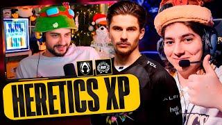 MIXWELL REACCIONA A HERETICS VS GENTLE MATES - SHOWMATCH HERETICS XPERIENCE | Mixwell