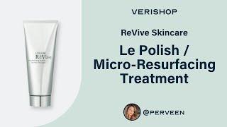 ReVive Skincare Le Polish / Micro-Resurfacing Treatment Review