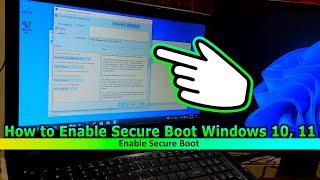 How to Enable Secure Boot Windows 10, 11