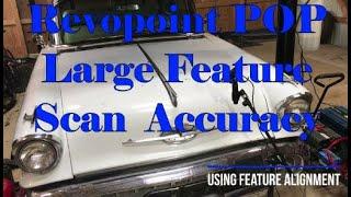 Accuracy of Scanning Large Objects with Revopoint POP in Feature Mode