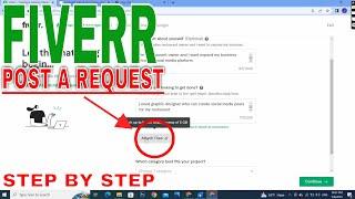  How To Post A Request On Fiverr 