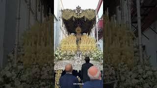 Levantá a cámara lenta del palio de la Virgen de la Estrella de Sanlúcar de Barrameda