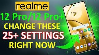 Realme 12 Pro & 12 Pro Plus 25+ Hidden Settings  Over Heating & Battery Drain Problems Solved 