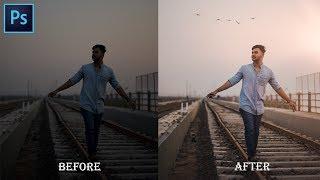 Photoshop CC | How to Fix a Dark Photo in Camera Raw Filter