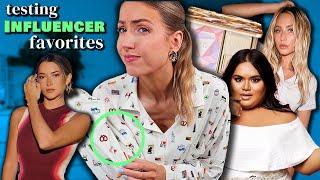 I Bought INFLUENCER FAVORITES... is ANYTHING worth the hype?