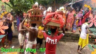 Village Festivals  Mansa Matar Puja // Enjoy Village people.|| Sushmita Vlog..