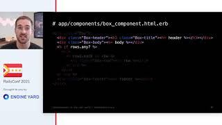 ViewComponents in the Real World - Joel Hawksley