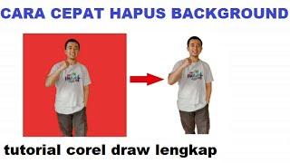 Cara Menghapus atau Menghilangkan Background foto di Coreldraw