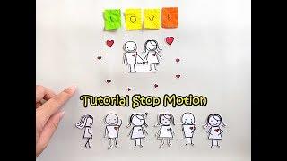 Tutorial Stop motion - cara membuat animasi mudah dengan hp