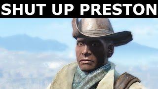 Fallout 4 Nuka World - Preston's Reaction After Taking Down Settlements (All Answers & Options)