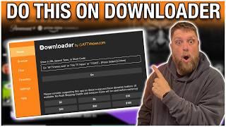 If you use Downloader on Firestick..... Do This!