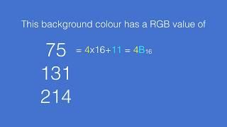 Convert RGB color values to Hex values