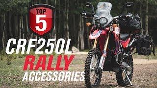 Top 5 Honda CRF250L Rally Accessories