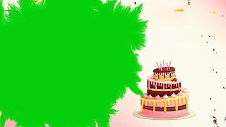 Happy Birthday Green Screen #Status|Happy Birthday Green Screen Status Full Screen|Vfx