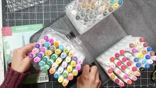 The BEST Value in Alcohol Brush Markers // Sanjoki 120 Alcohol Brush Marker Review