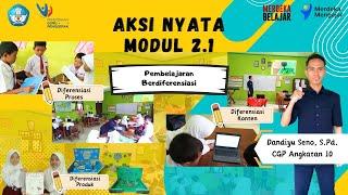 Aksi Nyata - Modul 2.1 Pembelajaran Berdiferensiasi