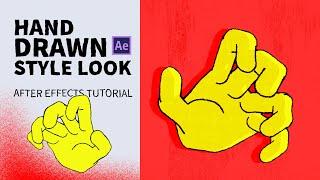 Hand drawn Style. After Effects Tutorial