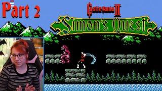 So I think I like this game now! Simon's Quest on NES Part 2! Erin Plays Extras