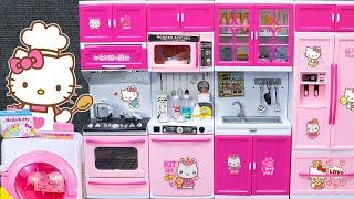 11 Minutes Satisfying with Unboxing Hello Kitty Kitchen Playset Collection ASMR | Review Toys