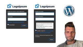  Personalizar Página de Login y Registro Predeterminada de WordPress (Sin Plugins)