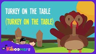 Thanksgiving Dinner Lyric Video - The Kiboomers Preschool Songs for Circle Time