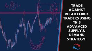 How To Trade AGAINST Losing Forex Traders Using This SUPPLY AND DEMAND Strategy!!!