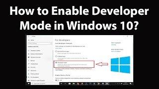 How to Enable Developer Mode in Windows 10?