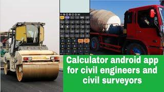 Android App For Civil surveyor.