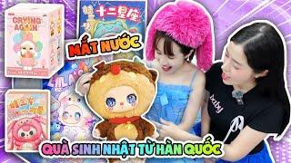 ĐI HÀN QUỐC MUA QUÀ SINH NHẬT BẤT NGỜ CHO VÊ VÊ - KHUI RA MẮT NƯỚC I Linh Barbie Vlog