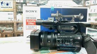 SONY NX200 Video Camera