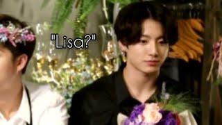 LIZKOOK: Jungkook said Lisa's name?