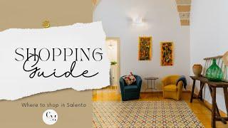 Puglia Shopping Guide - E39
