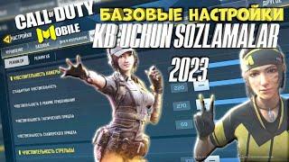 Call of Duty mobile nastroyka qilish 2023 | Базовые настройки Call of duty mobile Uzbekistan