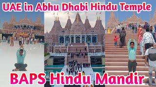 Dubai video BAPS Hindu Temple in Abhu Dhabi आबू धाबी हिन्दू मंदिर ShivchandOfficial9 #dubaitemple