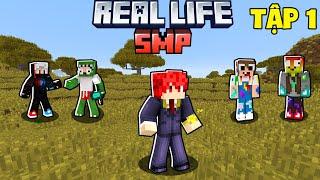 MINECRAFT REAL LIFE SMP TẬP 1: SEVER THẬT LÀ BẤT ỔN | TÔI SINH TỒN 1 MÌNH