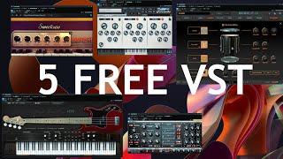 Music with 5 FREE Virtual Instruments
