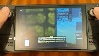 Project 1999 EverQuest running on Steam Deck.  Controls not final