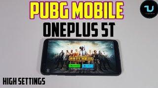 OnePlus 5T PUBG Mobile Gameplay/Adreno 540/Snapdragon 835 High settings/Android 8 Oreo