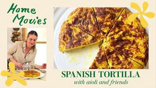 Alison Makes A Lovely Spanish Tortilla with Aioli and Friends | Home Movies with Alison Roman