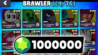 1.000.000 JUWELEN AUSGEBEN in BRAWL STARS! 