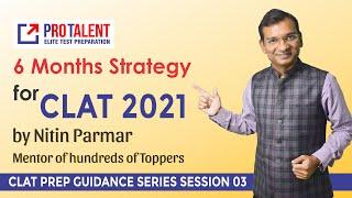 6 Months Strategy for CLAT 2021