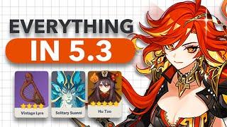 EVERYTHING In Genshin 5.3 LIVESTREAM Summarized | Compilation