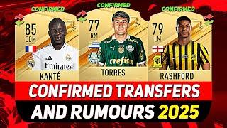 NEW CONFIRMED TRANSFERS & RUMOURS!  ft. KANTÉ, RASHFORD, FACUNDO TORRES...etc