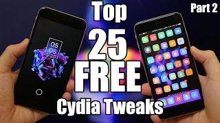 Top 25 Best FREE Cydia Tweaks - iOS 8.4 TaiG Jailbreak Compatible