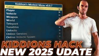 How to install Mod Menu GTA 5 in 2025 | Kiddions Mod Menu | Guide Free Download Cheat Menu [2025]